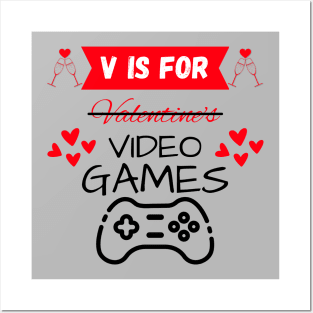 V Is For Valentine's Posters and Art